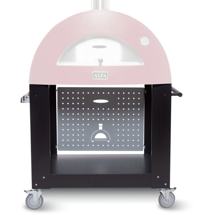 Alfa Forni Base 2 Pizze Negro