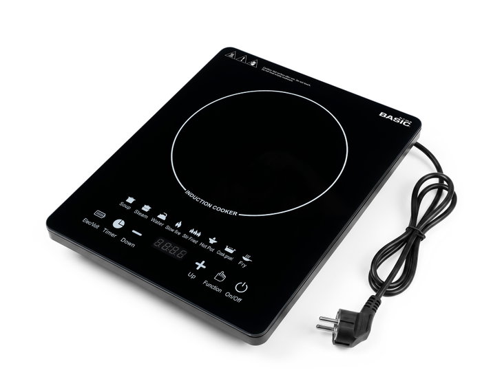 Basic Home Placa de Inducción 1500W Basic Home