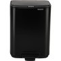 Brabantia BO Treteimer 4 Litros Negro Mate