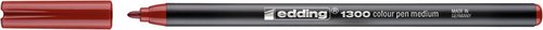 Rotulador Fibra Edding 1300 Carmesi (Set de 5) Rotulador Fibra Edding 1300 Carmesi (Set de 5)