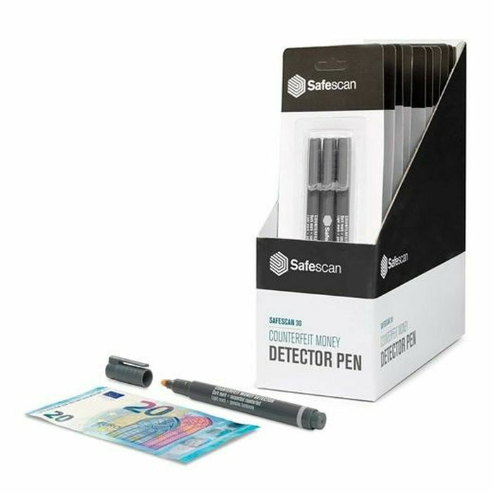 Safescan Bolígrafo Detector de Billetes Falsos Pack de 3