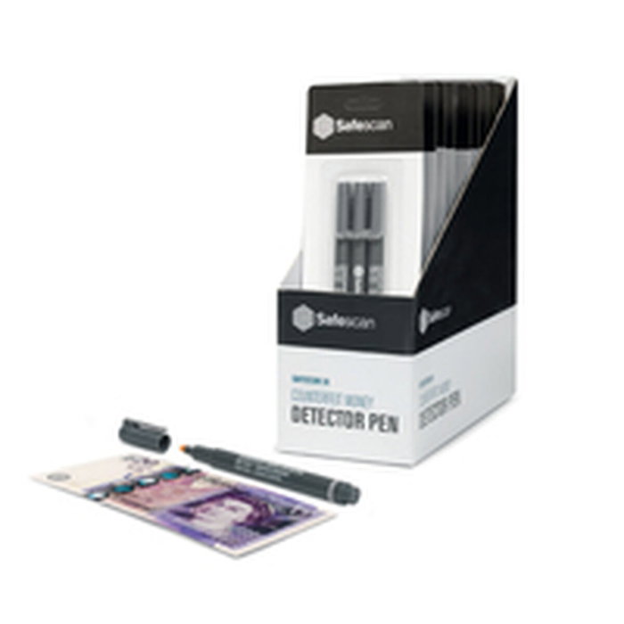 Safescan Bolígrafo Detector de Billetes Falsos Pack de 3