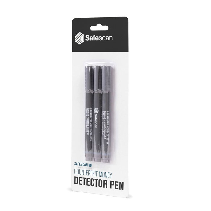 Safescan Bolígrafo Detector de Billetes Falsos Pack de 3