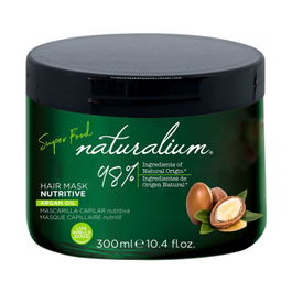 Naturalium Mascarilla Capilar Aceite de Argán Superfood Nutritiva 300ml - Cabello Saludable y Brillante