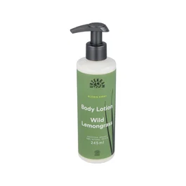 URTEKRAM Leche Corporal Hidratante Wild Lemongrass 245 ml, Certificado Cosmos Organic, Vegano, No Testado en Animales