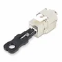 StarTech Bloqueador de Puerto RJ45LOCKANDKEY RJ-45 con Llave, Negro y Blanco, Kit de 10 Piezas y 1 Llave para Seguridad de Red