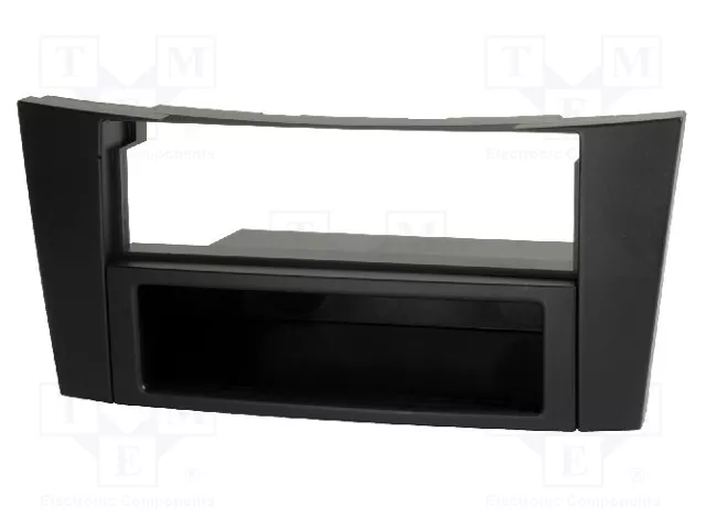 4CARMEDIA Bastidor de montaje de radio 2 ISO para Mercedes E-Class 2002, negro 4CARMEDIA Bastidor de montaje de radio 2 ISO para Mercedes E-Class 2002, negro