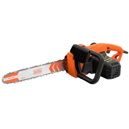 Black+Decker BECS2040-QS Motosierra con Cable 2000 W 40 cm Tensor Cadena Sin Herramientas
