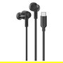 Belkin Auriculares Intraeurales con Cancelación Activa de Ruido (ANC) SoundForm In-Ear G3H0003hqBK - Color Negro, USB-C
