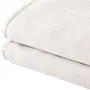 Tristar BW-4753 Manta Bajera Eléctrica Lavable a Máquina, 2 Niveles de Calor, Polar Suave, Individual, Blanca