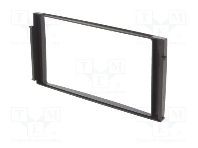 METRA Bastidor de montaje de radio para Hyundai, 2 DIN, negro