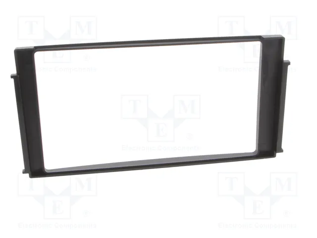 METRA Bastidor de montaje de radio para Hyundai, 2 DIN, negro