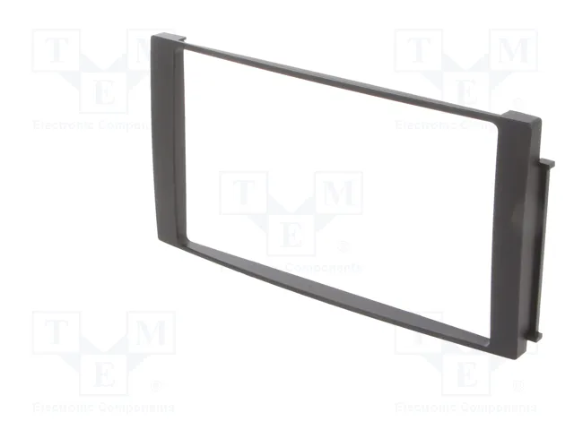 METRA Bastidor de montaje de radio para Hyundai, 2 DIN, negro
