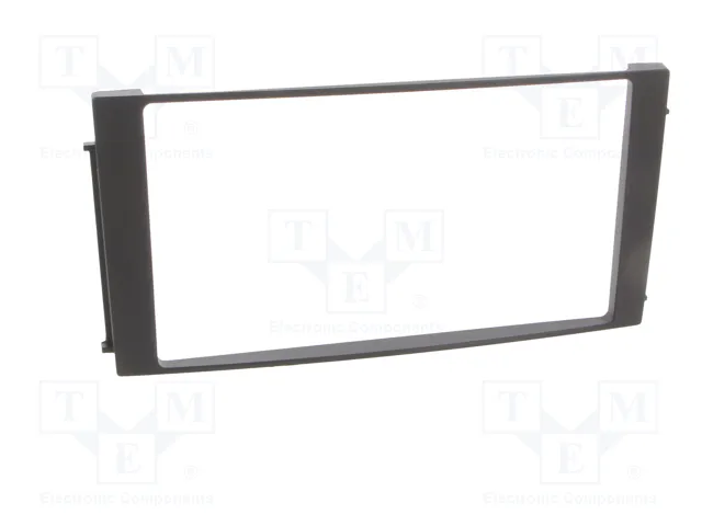 METRA Bastidor de montaje de radio para Hyundai, 2 DIN, negro