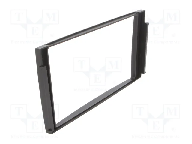 METRA Bastidor de montaje de radio para Hyundai, 2 DIN, negro