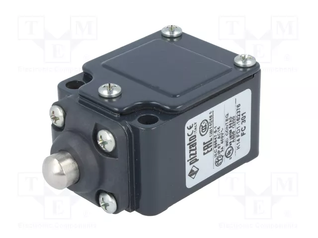 PIZZATO ELETTRICA Interruptor de fin de carrera FC 301 con espárrago Ø10mm