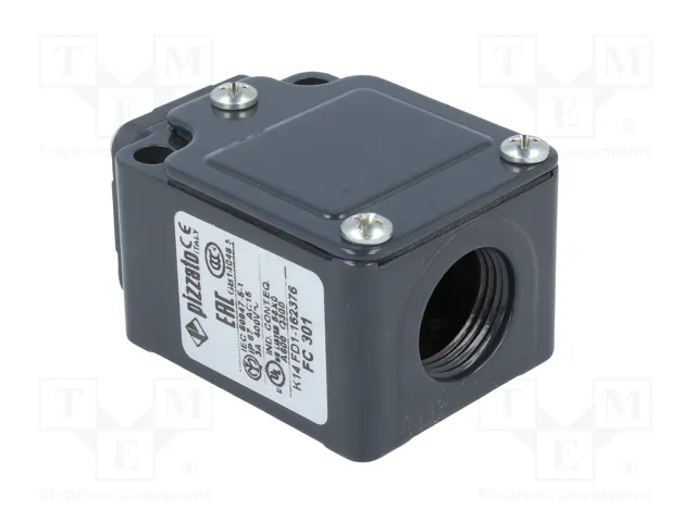 PIZZATO ELETTRICA Interruptor de fin de carrera FC 301 con espárrago Ø10mm