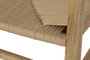 DKD Home Decor Silla Cottage Natural 53 x 78 x 57 cm Olmo Fibra (2 Unidades)