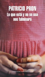 Lo que está y no se usa nos fulminará, Patricio Pron - RANDOM HOUSE
