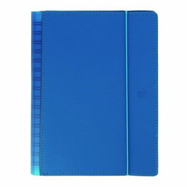 OXFORD Agenda Anual My Fab Wire-O 2027 A5 Aqua con Sobrecubierta y Goma