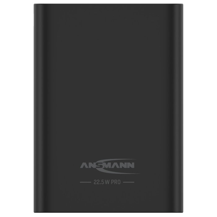 Ansmann Powerbank PRO 20000 mAh USB-A+C 22,5W Negro