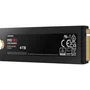 Samsung SSD Interno 990 PRO 4 TB con Disipador PCIe 4.0 NVMe 2.0 M2 2280 Hasta 7450 MB/s MZ-V9P4T0GW
