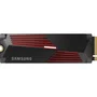Samsung SSD Interno 990 PRO 4 TB con Disipador PCIe 4.0 NVMe 2.0 M2 2280 Hasta 7450 MB/s MZ-V9P4T0GW