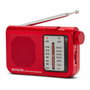 Aiwa RS-55RD Radio Portátil de Bolsillo Dual AM/FM Roja