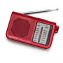 Aiwa RS-55RD Radio Portátil de Bolsillo Dual AM/FM Roja
