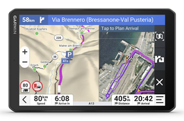 Garmin dezl LGV820 Navegador Fijo 20,3 cm (8") Pantalla Táctil TFT 405 g Negro