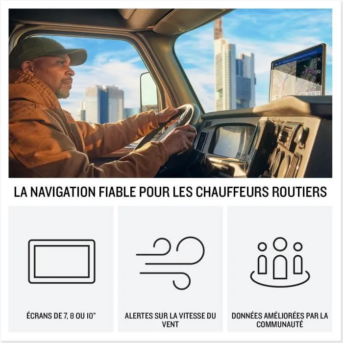 Garmin dezl LGV820 Navegador GPS de 8 pulg para Camiones Garmin dezl LGV820 Navegador GPS de 8 pulg para Camiones