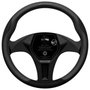 Momo Funda de Volante Comfort Microfibra Black Edition 38-39 cm