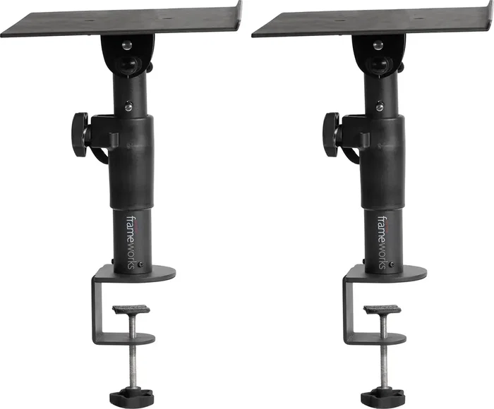 Frameworks Soporte con pinza para monitor de estudio de altura ajustable Frameworks Soporte con pinza para monitor de estudio de altura ajustable