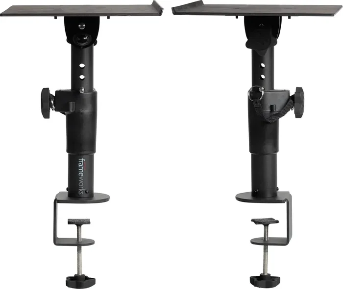 Frameworks Soporte con pinza para monitor de estudio de altura ajustable Frameworks Soporte con pinza para monitor de estudio de altura ajustable