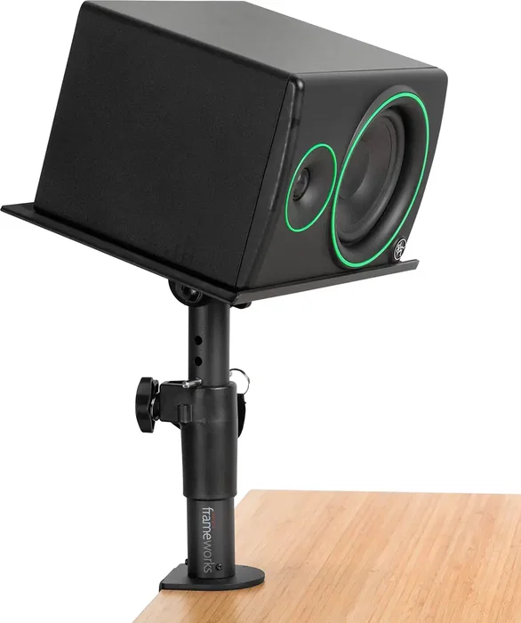 Frameworks Soporte con pinza para monitor de estudio de altura ajustable Frameworks Soporte con pinza para monitor de estudio de altura ajustable