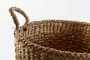 DKD Home Decor Set de 4 Cestas de Yute 38x38x41 cm Marrón y Natural