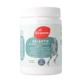 El Granero Integral Colágeno con Magnesio y Cúrcuma Huesos 300g Pack 6 Unidades