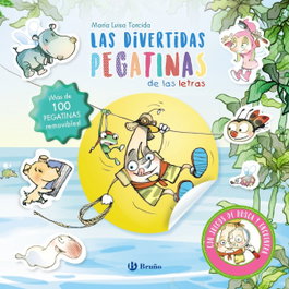 BRUÑO, Las divertidas pegatinas de las letras - Libros didácticos