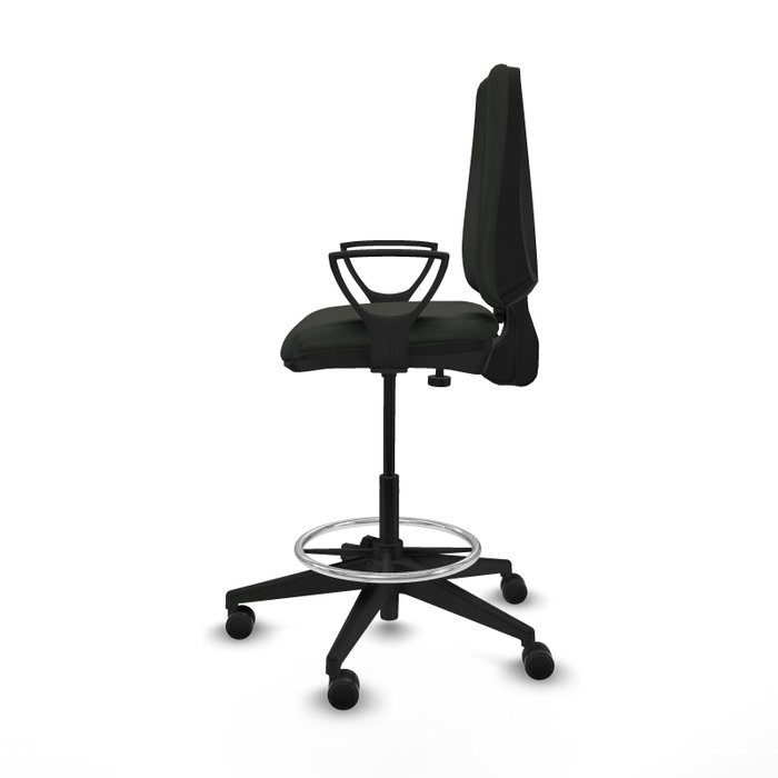 PIQUERAS Y CRESPO Taburete Elche CP Bali Negro
