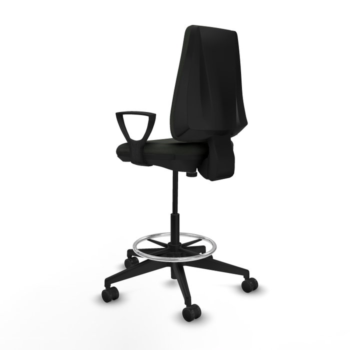 PIQUERAS Y CRESPO Taburete Elche CP Bali Negro