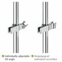 Wenko Soporte ajustable para cabezal de ducha de metal