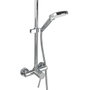 Wenko Soporte ajustable para cabezal de ducha de metal