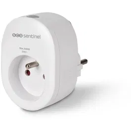 SCS SENTINEL Enchufe Inteligente WiFi, Control Remoto ON/OFF, Compatible Google Assistant y Alexa, Carga Máxima 3600W - 16A
