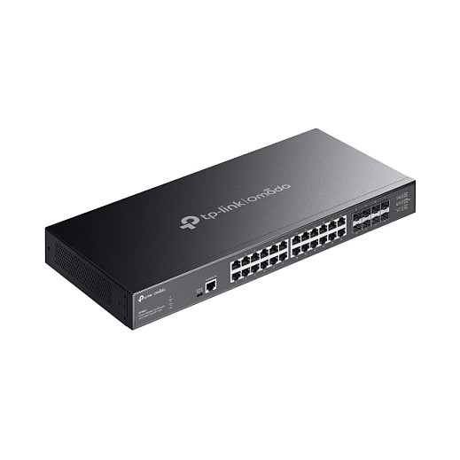 TP-Link Switch Omada SX3832, Gestionado L2/L2+, 24 Puertos RJ-45 10G Ethernet, 8 SFP+, Rack 1U, 640 Gbps