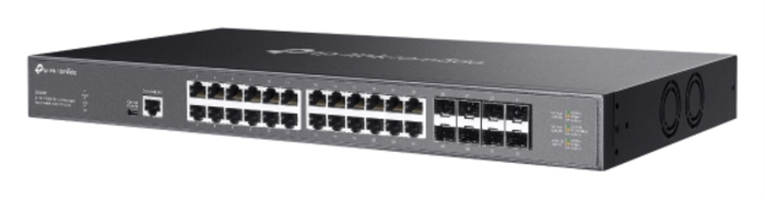 TP-Link Omada SX3832 Switch Gestionado L2/L2+ con 24 puertos 10G Ethernet y 8 ranuras SFP+