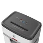 HP OneShred 12MC - Destructora de papel de microcorte, nivel P-5, 22 cm de ancho, 25L de capacidad, color blanco, 65 dB