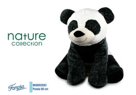Famosa Softies Panda Nature 80 cm Peluche Suave con Relleno Reciclado 86/2683
