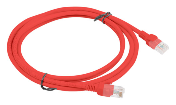 Lanberg Cable de Red Cat6 U/UTP Rojo 2m Lanberg Cable de Red Cat6 U/UTP Rojo 2m