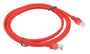 Lanberg Cable de Red Cat6 U/UTP Rojo 2m