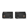 Lindy 70456 Extensor AV Transmisor/Receptor para Señales Audio y Video, Óptico TOSLINK/Coaxial, por Cable Cat5e/Cat6 hasta 150m, Negro
